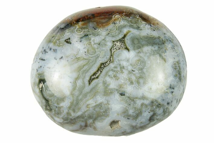 Polished Ocean Jasper Stone - New Deposit #277007